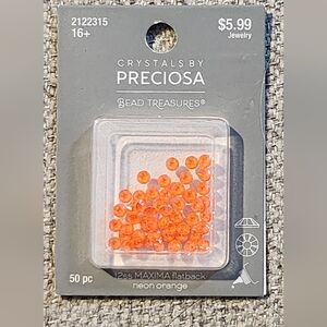 New Crystals By Preciosa Bead Treasures 12ss MAXIMA Flatback Nail Combo Neon 50